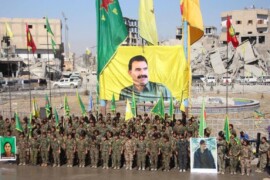 ميليشيات pyd_pkk تستولي على أملاك الدكتور قاسم حسن في تربسبية وتبني عليها دور للسكن .