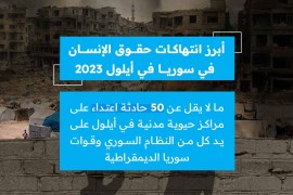 الشبكة السورية لحقوق الإنسان تؤكد أن قوات تنظيم الاسد الارهابي  وميليشيات pyd _pkk الإرهابية نفذت أكثر من ٥٠ اعتداء على مراكز حيوانية في شهر أيلول .