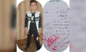 ميليشيات pyd -pkk الإرهابية تختطف طفل قاصر في مدينة منبج وتقتاده إلى معسكرات التجنيد الاجباري.